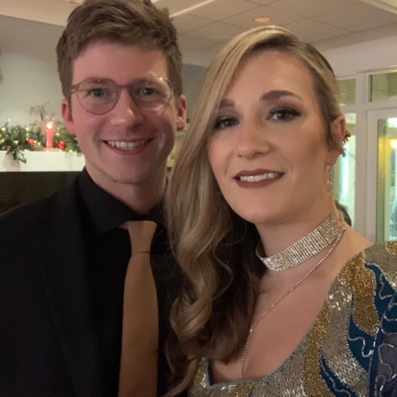 Floor Length beaded vintage gown - Picture 4 of 4